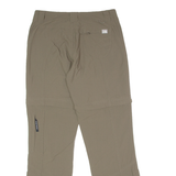 THE NORTH FACE Outdoor Womens Trousers Brown Slim Wide-Leg W30 L31