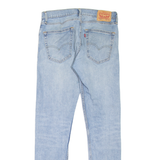 LEVI'S 512 Jeans Mens Blue Slim Tapered Stone Wash W32 L34