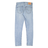 LEVI'S 512 Jeans Mens Blue Slim Tapered Stone Wash W32 L34