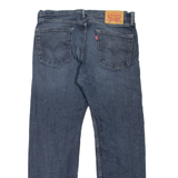 LEVI'S 505 Jeans Mens Blue Regular Straight Stone Wash W34 L30