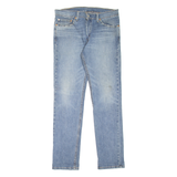LEVI'S 511 Jeans Mens Blue Slim Straight Stone Wash W32 L32