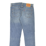LEVI'S 511 Jeans Mens Blue Slim Straight Stone Wash W32 L32