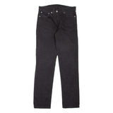 LEVI'S 511 Jeans Mens Black Slim Straight W30 L32
