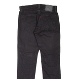 LEVI'S 511 Jeans Mens Black Slim Straight W30 L32
