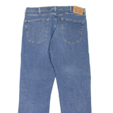 LEVI'S 505 Jeans Mens Blue Regular Straight Stone Wash W38 L32
