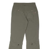 JACK WOLFSKIN Outdoor 2 in 1 Womens Trousers Green Regular Straight Nylon W31 L32