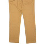 DICKIES Workwear Mens Twill Trousers Brown Slim Straight W30 L32