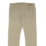 LEE COOPER Mens Trousers Grey Regular Straight W35 L29