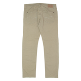 LEE COOPER Mens Trousers Grey Regular Straight W35 L29