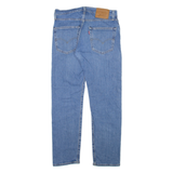 LEVI'S 502 Jeans Big E Mens Blue Regular Tapered Stone Wash W30 L28