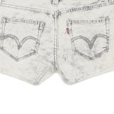 LEVI'S Womens Denim Shorts Grey M W29