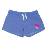 CRANE Womens Sports Shorts Blue Relaxed M W32