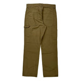 Blue Mountain Carpenter Trousers - 32W 32L Khaki Cotton