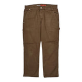 Dickies Carpenter Pants - 34W 29L Brown Cotton