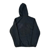 Reebok Fleece Jacket - Large Black Polyester