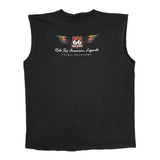Harley Davidson Graphic Tank Top - XL Black Cotton