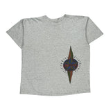 Compass Salem Single Stitch T-Shirt - XL Grey Cotton
