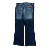 Blend Boot Cut Jeans - 34W 32L Dark Wash Denim