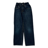 Age 7-8 Levis Slim Jeans - Small Dark Wash Cotton
