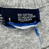 Single Stitch Unbranded T-Shirt - Medium Gray Cotton Blend