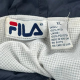 Fila Windbreaker - XL Navy Nylon