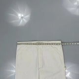 Unbranded Carpenter Trousers - 40W 30L White Cotton