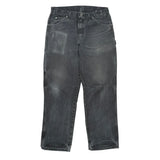 Dickies Carpenter Trousers - 32W 30L Grey Cotton