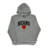 Chicago Bears Nfl Football Hoodie - Medium Gray Cotton Blend