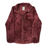 The North Face Fleece Jacket - XL Burgundy Polyester