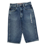 USA Jeans Unbranded Graphic Denim Shorts - 29W 13L Blue Denim