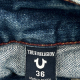 True Religion Jeans - 36W 31L Blue Cotton