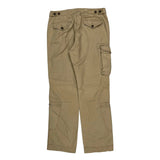 Ralph Lauren Cargo Trousers - 32W 30L Beige Cotton