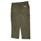 Carhartt Cargo Trousers - 38W 32L Green Cotton