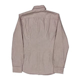 Ralph Lauren Striped Shirt - Large Red Cotton