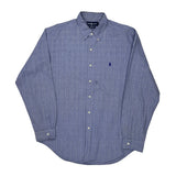 Marlowe Ralph Lauren Checked Shirt - Large Blue Cotton