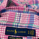 Age 4 Ralph Lauren Checked Short Sleeve Shirt - XS Multicoloured Cotton