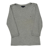 Tommy Hilfiger Jumper - Large Grey Cotton
