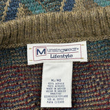 Munsingwear Sweater - XL Multicoloured Acrylic