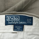 Polo By Ralph Lauren Chinos - 36W 30L Brown Cotton
