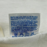 Hanes Single Stitch T-Shirt - XL Cream Cotton Blend