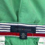 Tommy Hilfiger Chino Shorts - 34W 9L Green Cotton
