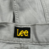 Lee Cargo Shorts - 34W 8L Gray Cotton