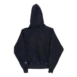 Reverse Weave Champion Hoodie - Small Black Cotton