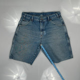 Dickies Denim Shorts - 32W 10L Blue Cotton