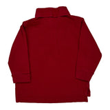 Age 12 Months Polo By Ralph Lauren Polo Shirt - 3XS Red Cotton