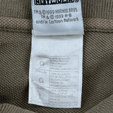 Scooby Doo Cartoon Network Cartoon Polo Shirt - Large Brown Cotton