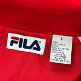 Fila Windbreaker - Large Navy Nylon