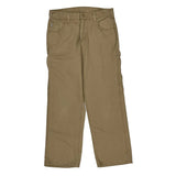 Carhartt Carpenter Trousers - 31W 30L Khaki Cotton