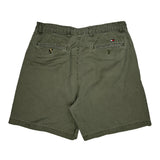 Tommy Hilfiger Chino Shorts - 34W 8L Green Cotton