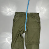 Carhartt Carpenter Pants - 35W 35L Green Cotton